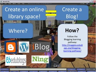 Libraries and blogs