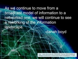 PLN =PersonalLearningNetworkOnline communitiesPersonal cognition     Distributed cognition+