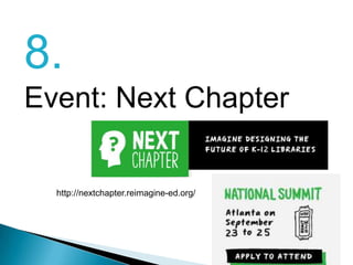 Learn how to conceptualize and use your subject guides as more than a static web page -- we'll explore how subject guides can anchor partnerships for learning, introduce social scholarship, and model processes and skills for networked learners who are creating personal learning environments.Buffy HamiltonThe UnQuiet Librarian