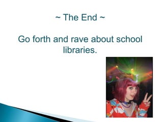 Catch my presentation November 2, 2011 at 5pm Pacific Timehttp://www.library20.com/page/2011-conference