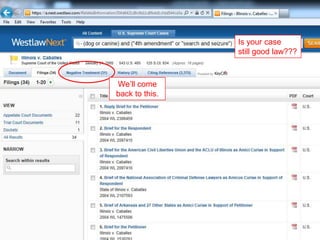 We‟ll come
back to this.
Is your case
still good law???
 