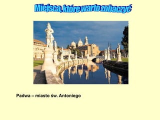 Padwa – miasto św. Antoniego
 