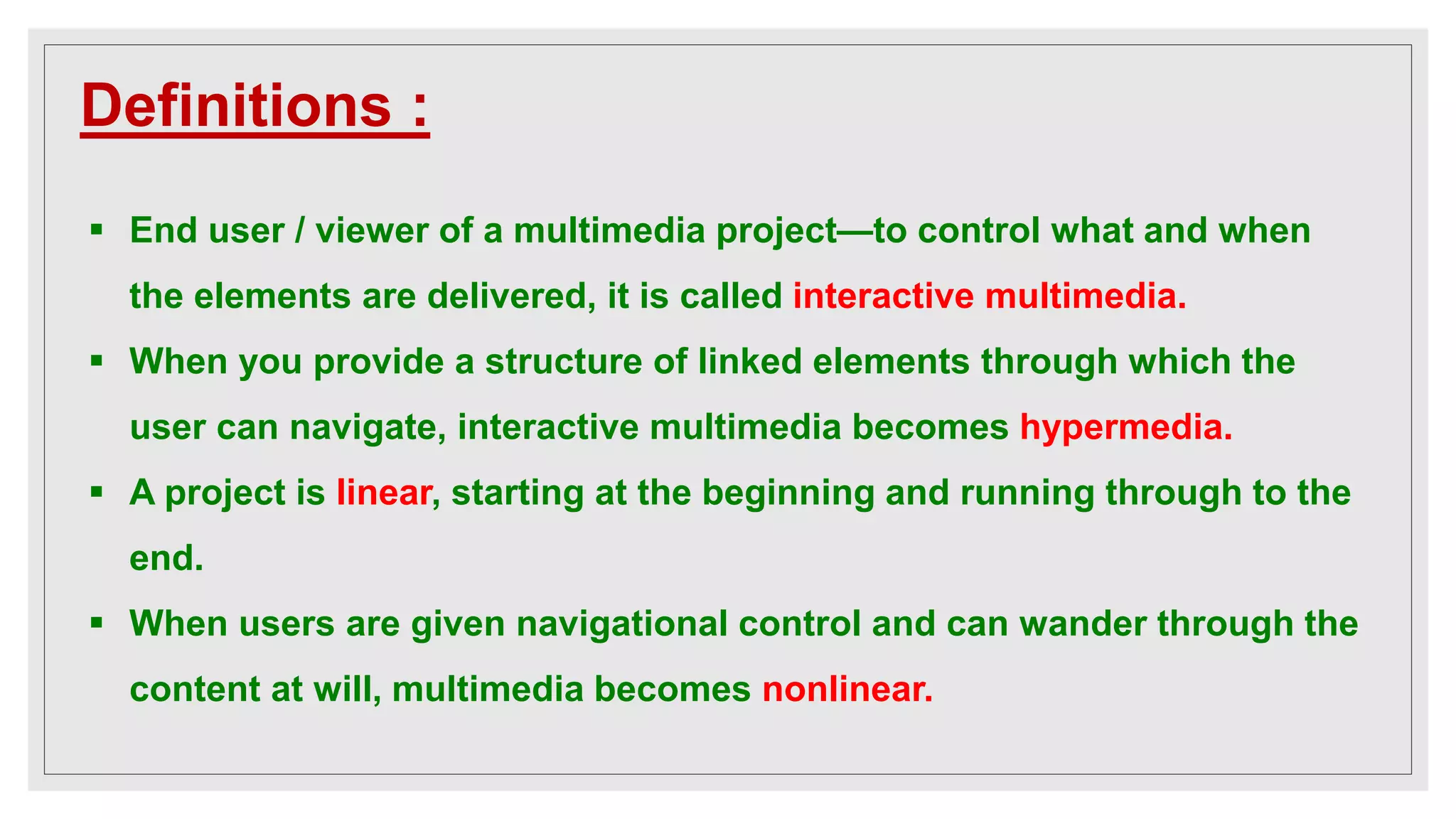 Multimedia by Tay Vaughan PPT