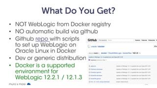 Docker in the Cloud?
Supported by every major cloud provider:
munz & more #48
On premise -> all clouds
Docker
Registry
Doc...
