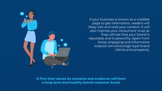 Building Trust With Your Content Marketing | PPT