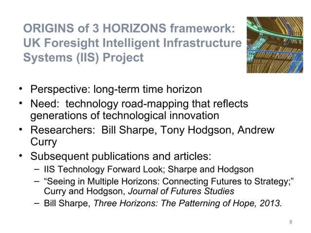 Three Horizons 18 Sept 2013 - Basic Introduction | PPT