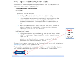 Step 2:
Click on
'Get
Started'
 
