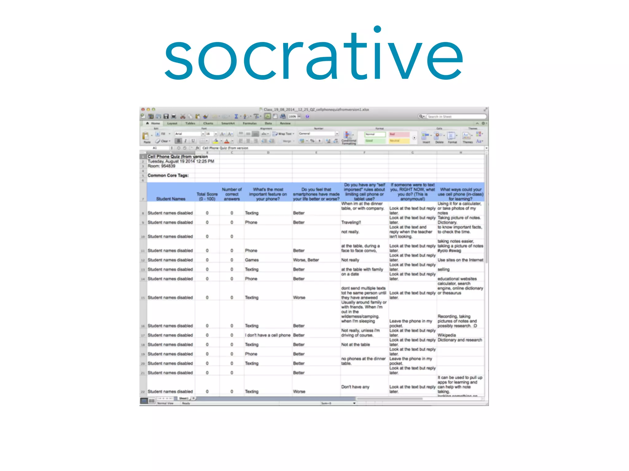 socrative 
 