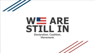 Declaration. Coalition.
Movement.
 