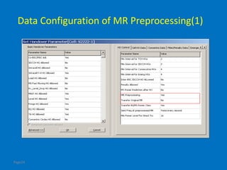 Page24
Data Configuration of MR Preprocessing(1)
 