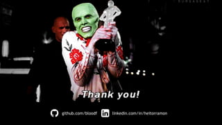 github.com/bloodf linkedin.com/in/heitorramon
 