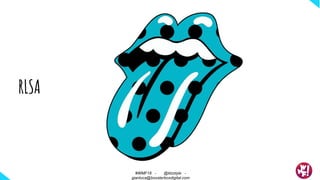 RLSA
#WMF18 - @ktzstyle -
gianluca@boosterboxdigital.com
 