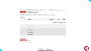 #WMF18 - @ktzstyle -
gianluca@boosterboxdigital.com
 