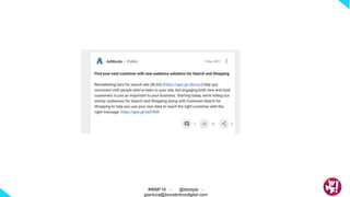 #WMF18 - @ktzstyle -
gianluca@boosterboxdigital.com
 