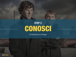 CONOSCI
STEP 2
Understand & Design
 