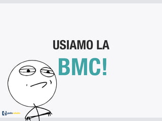 USIAMO LA
BMC!
 