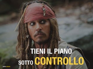 TIENI IL PIANO
SOTTO CONTROLLO
 