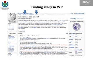 /28 Finding story in WP 