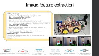 Image feature extraction
 