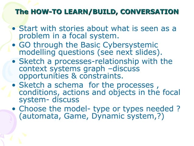 WMJ&GMBwosc08-Effective Learning & Production Via Modelling | PPT