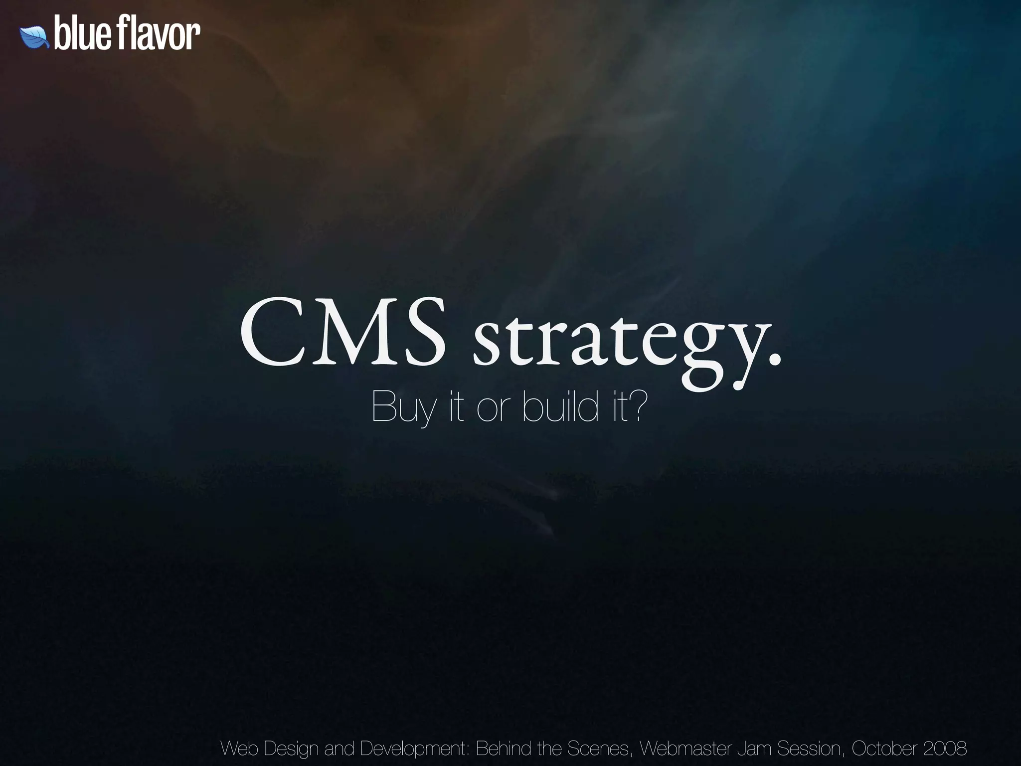 Webmaster Jam Session: Design and Development Behind the Scenes Day Two