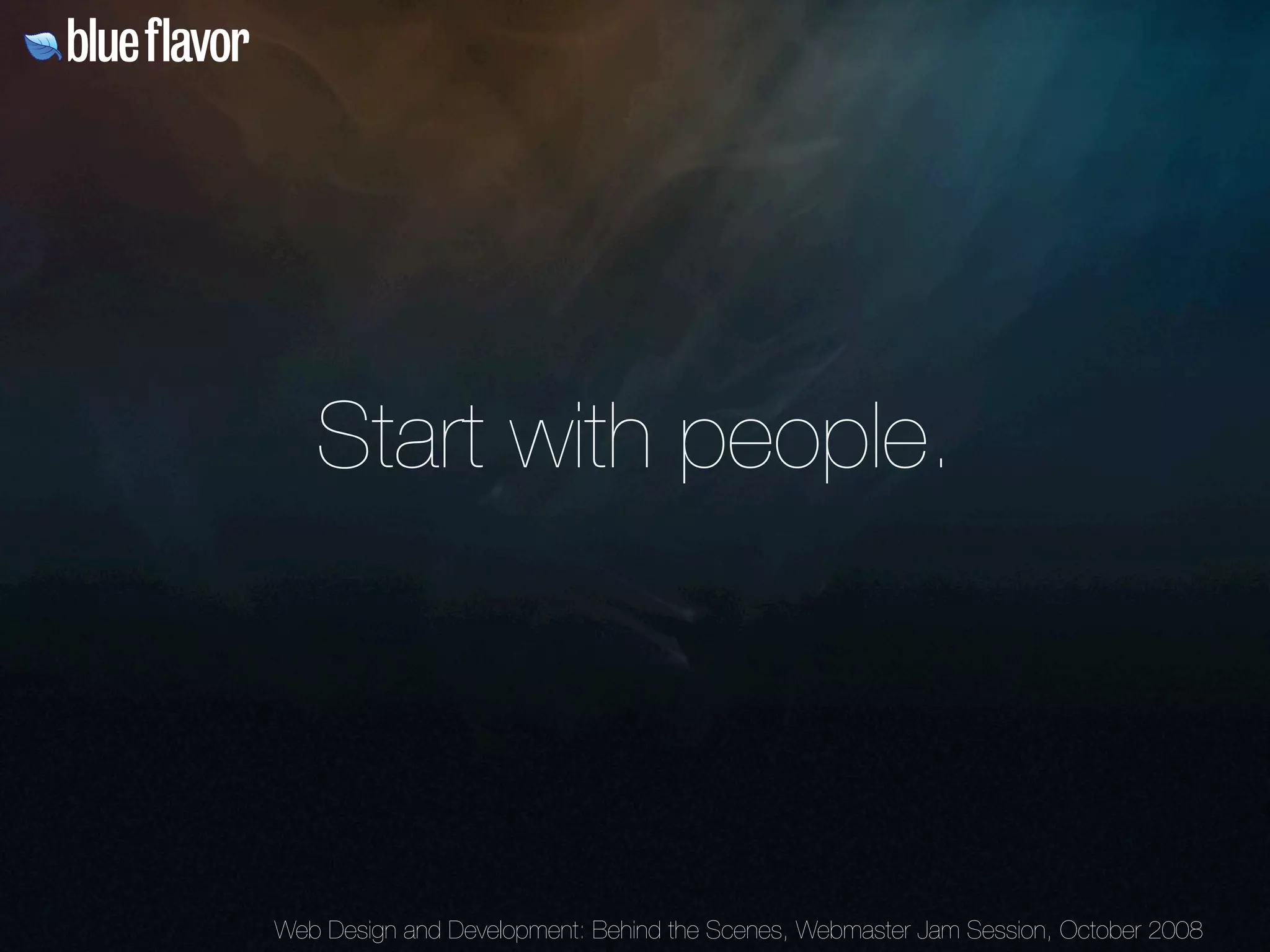 Webmaster Jam Session: Design and Development Behind the Scenes Day Two