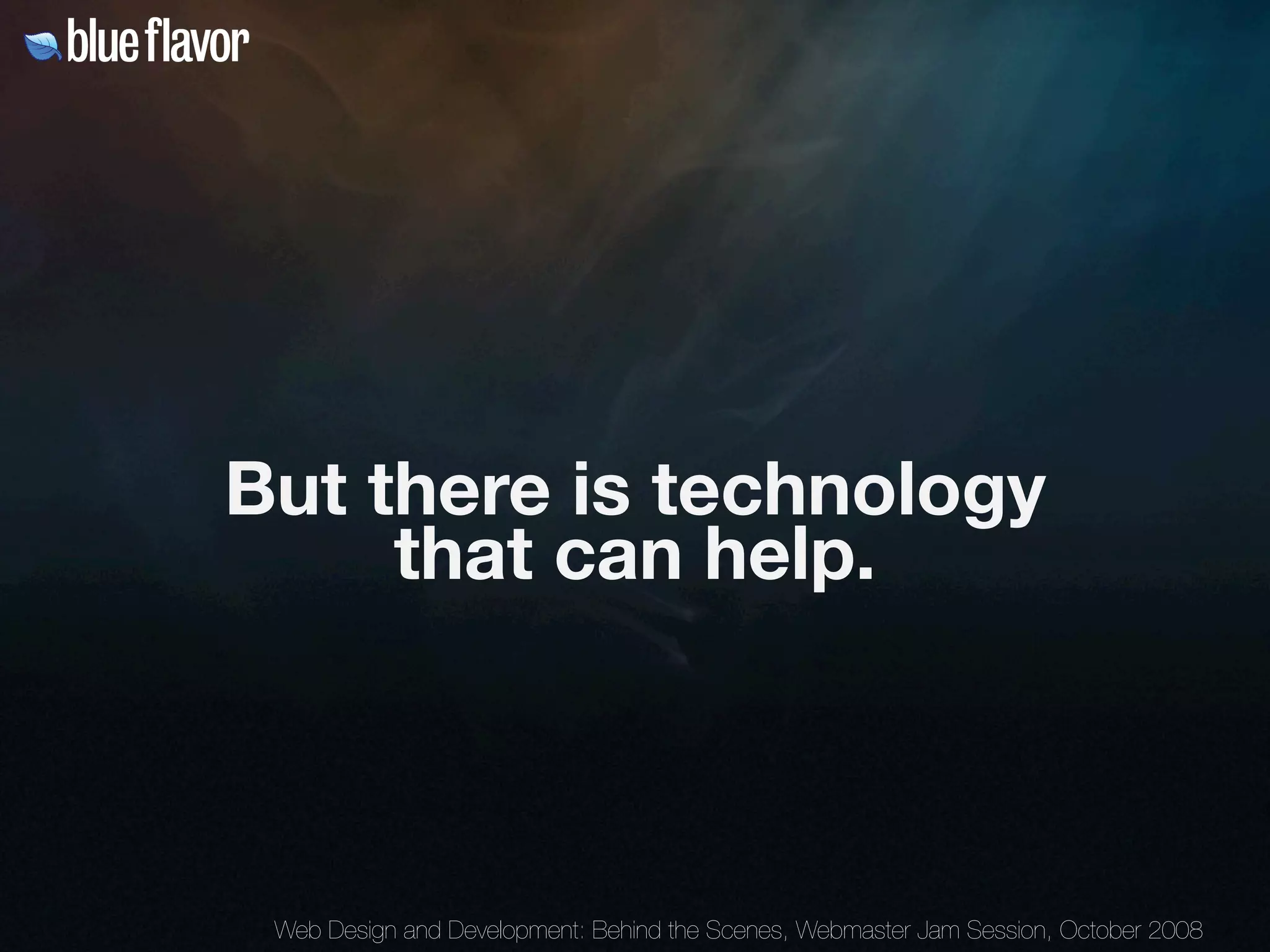 Webmaster Jam Session: Design and Development Behind the Scenes Day Two