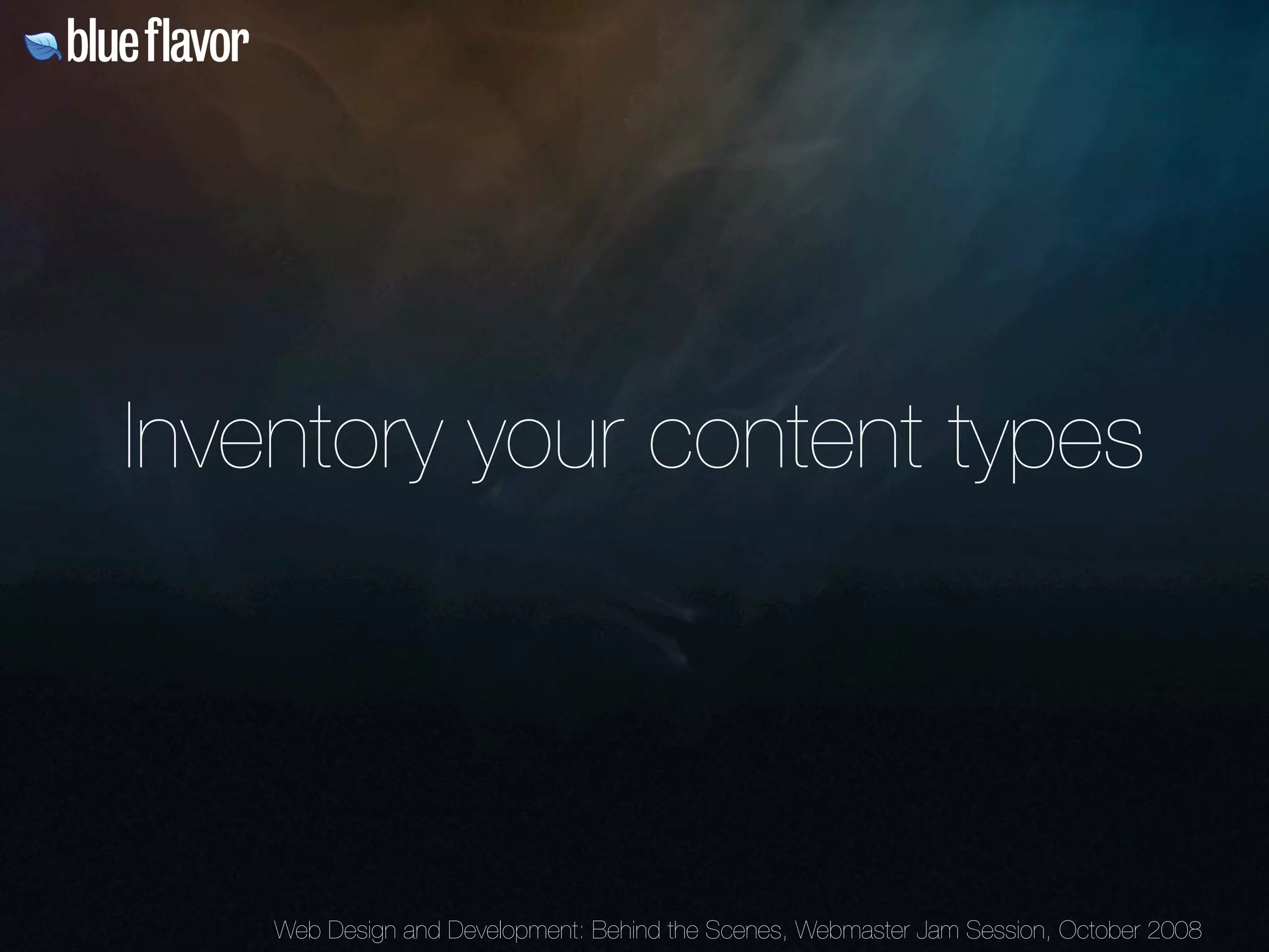 Webmaster Jam Session: Design and Development Behind the Scenes Day Two