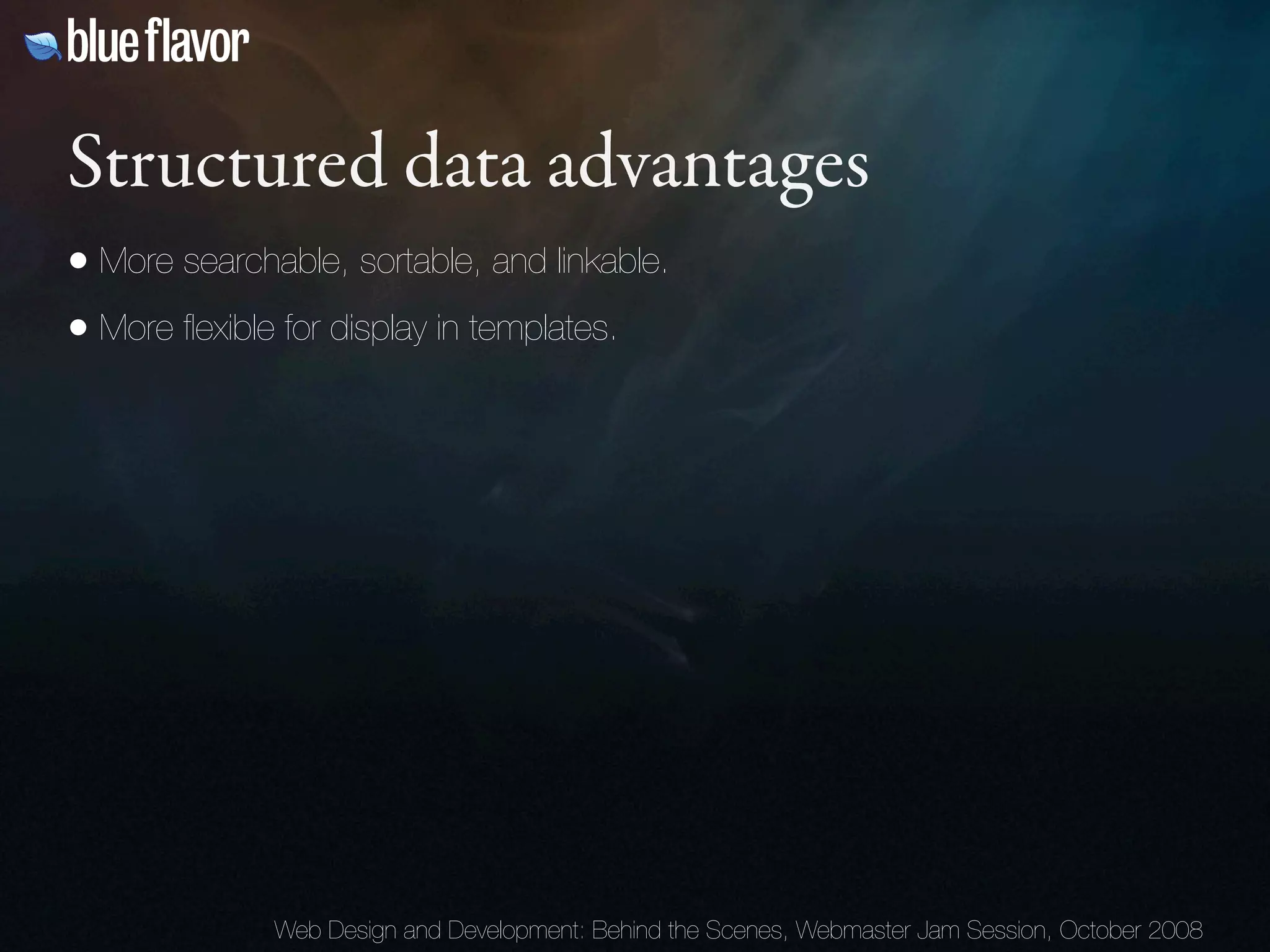 Webmaster Jam Session: Design and Development Behind the Scenes Day Two