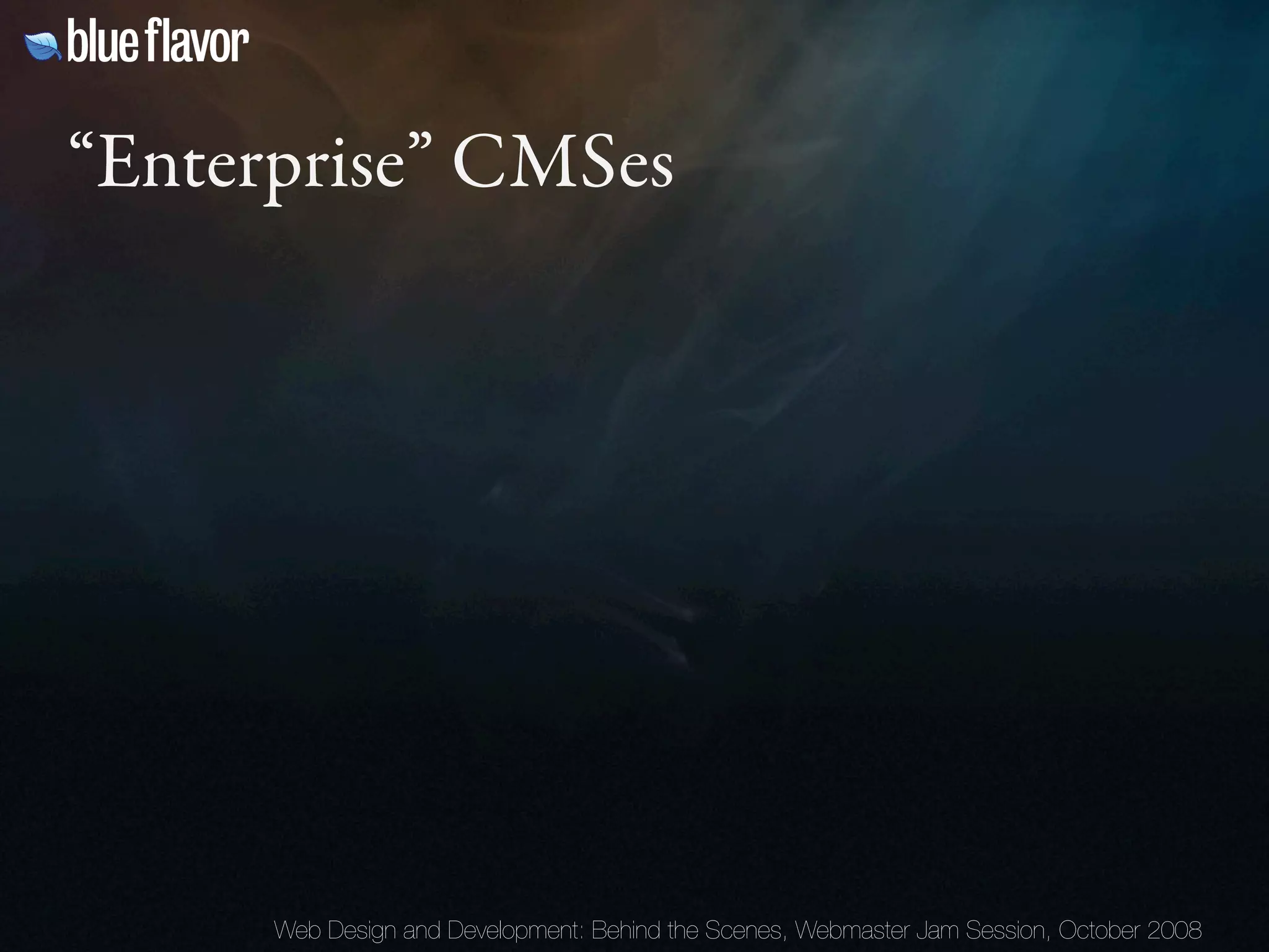 Webmaster Jam Session: Design and Development Behind the Scenes Day Two