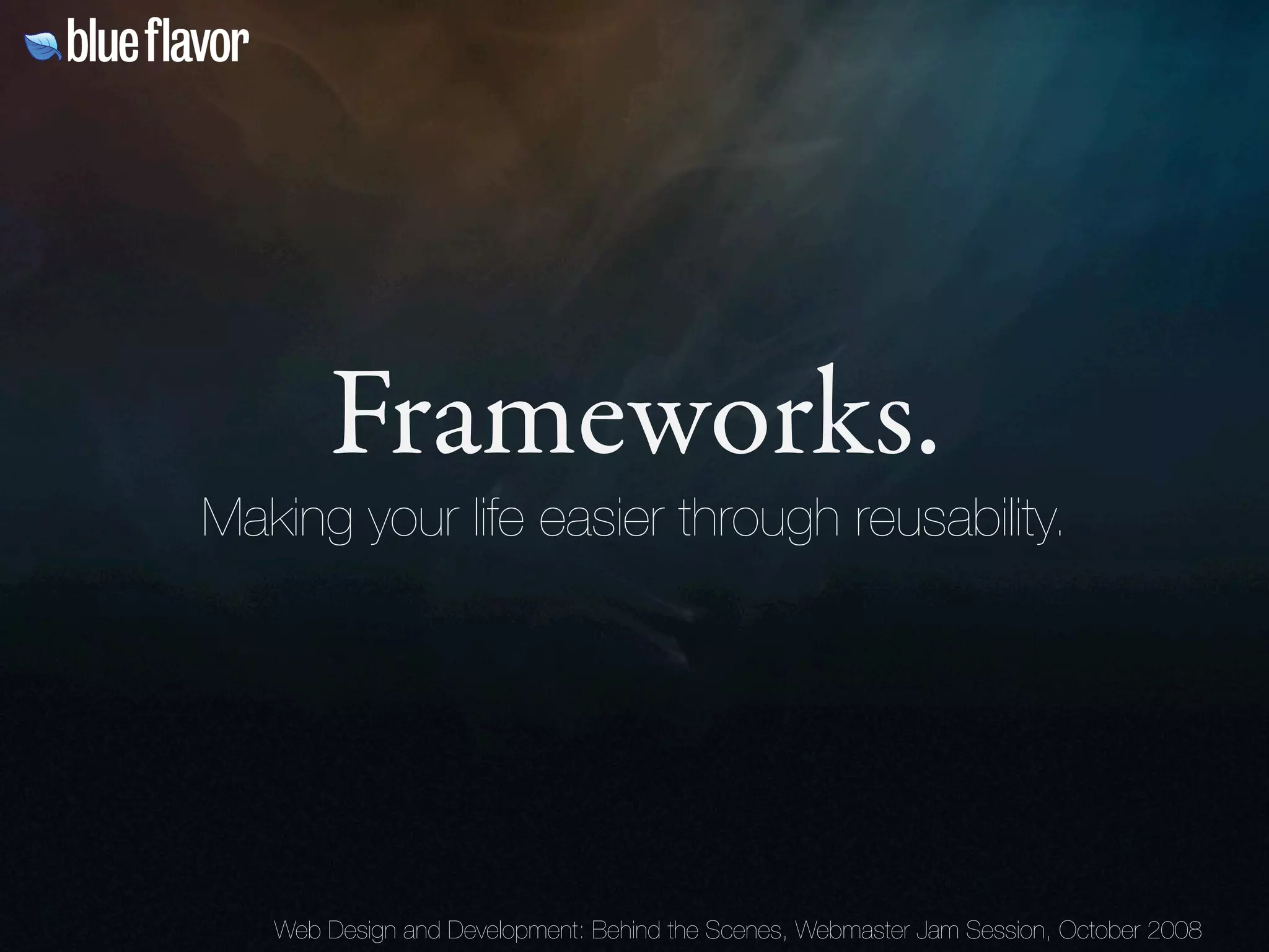 Webmaster Jam Session: Design and Development Behind the Scenes Day Two