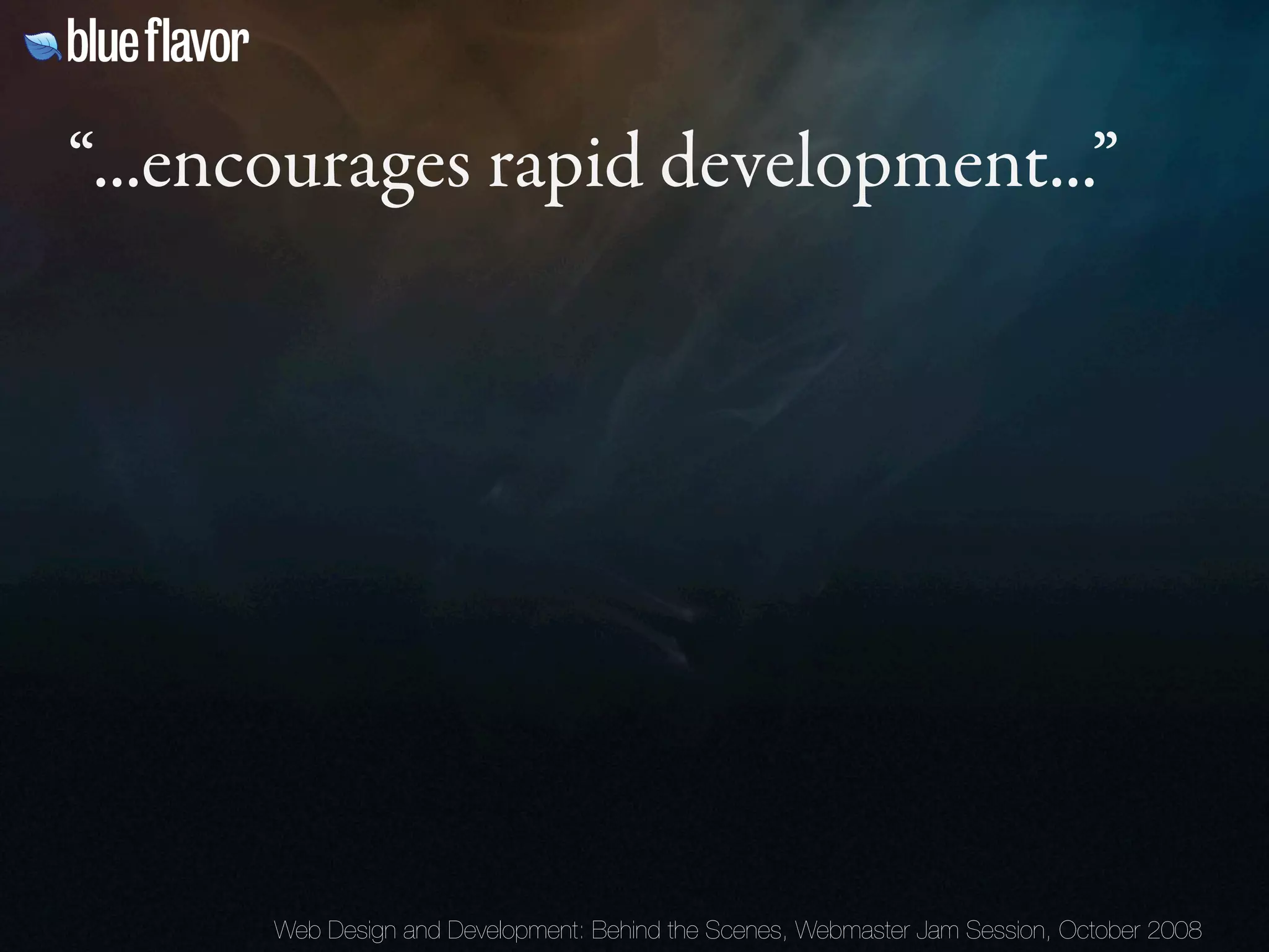 Webmaster Jam Session: Design and Development Behind the Scenes Day Two