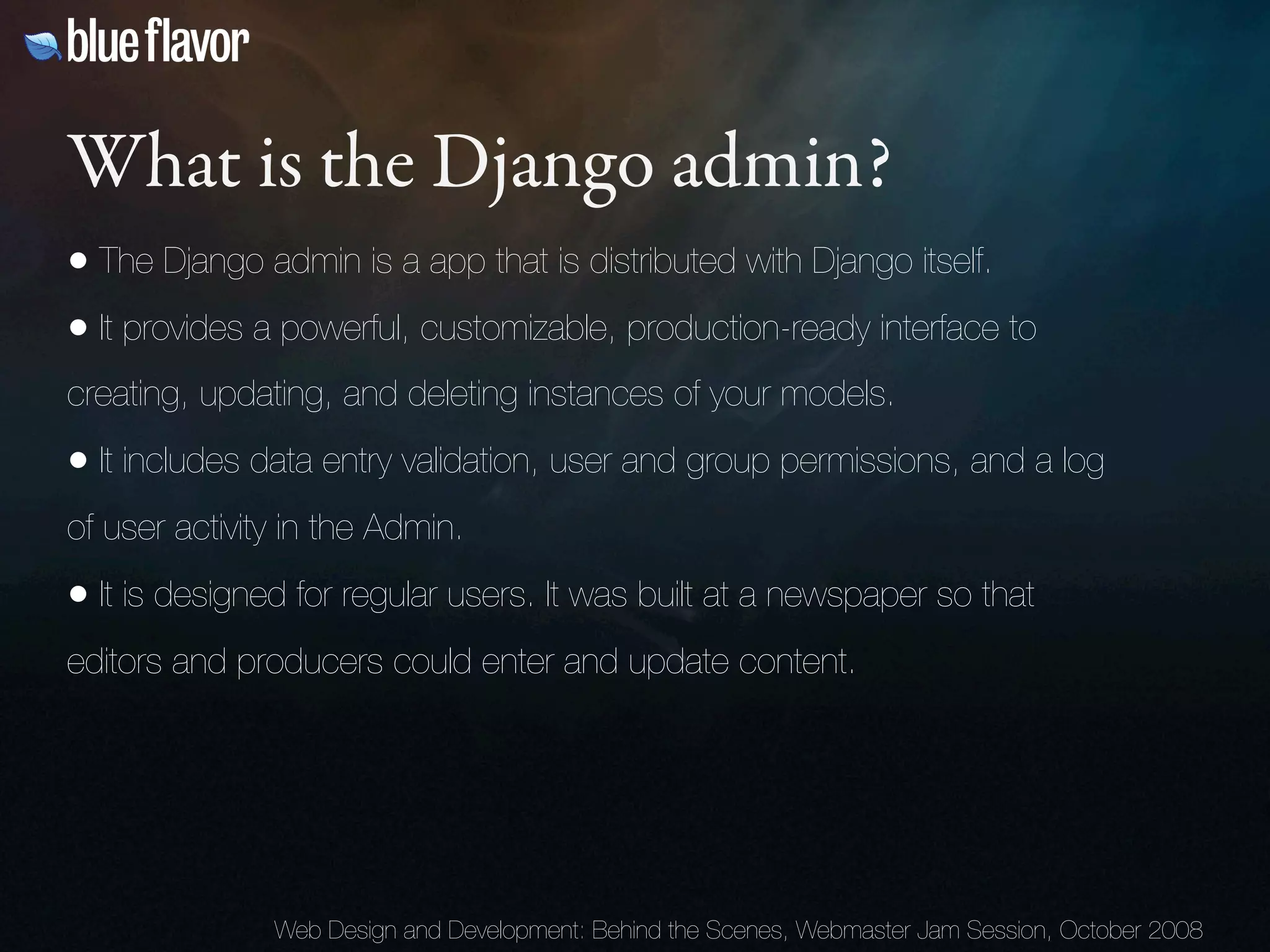 Webmaster Jam Session: Design and Development Behind the Scenes Day Two