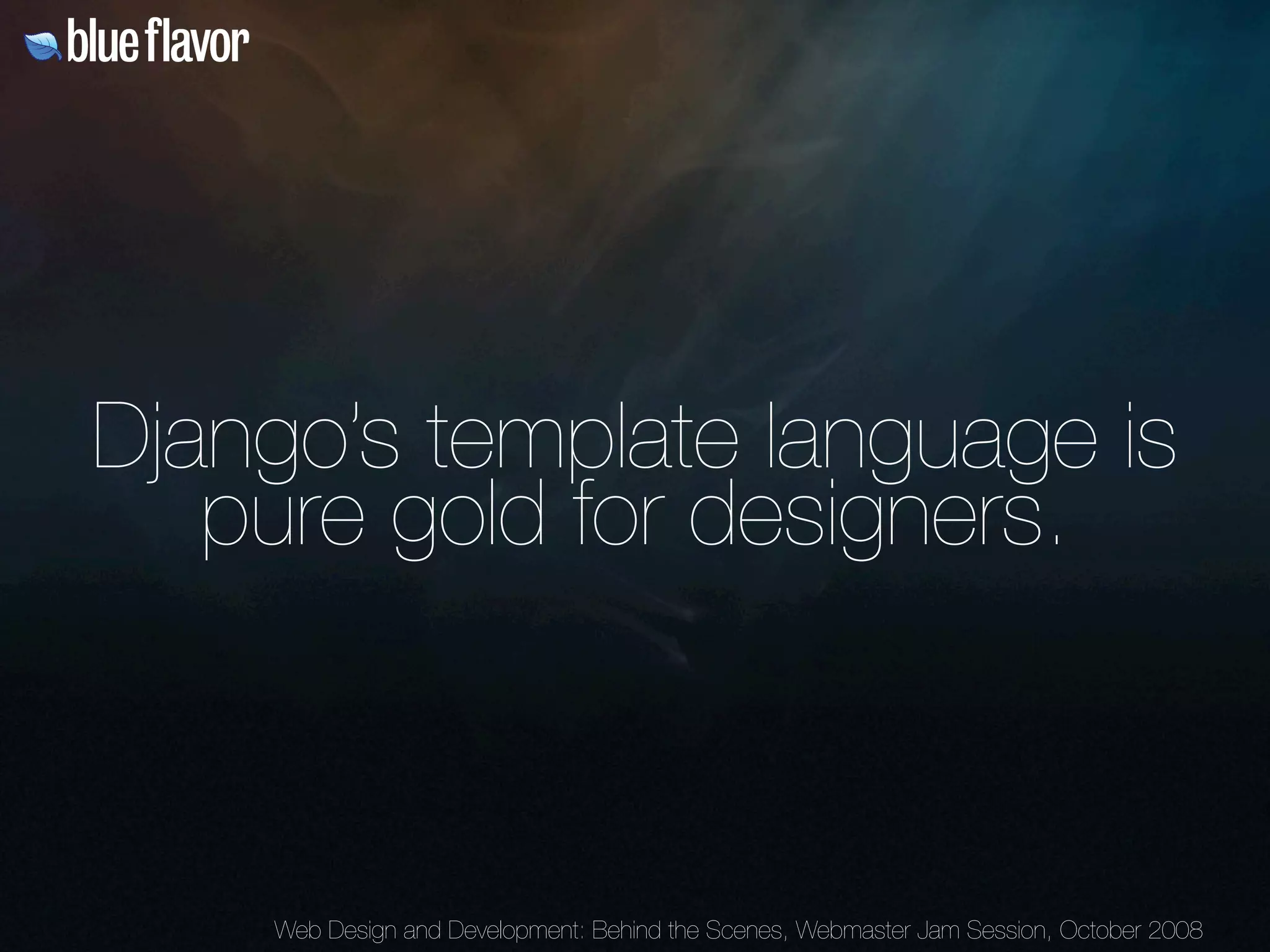 Webmaster Jam Session: Design and Development Behind the Scenes Day Two