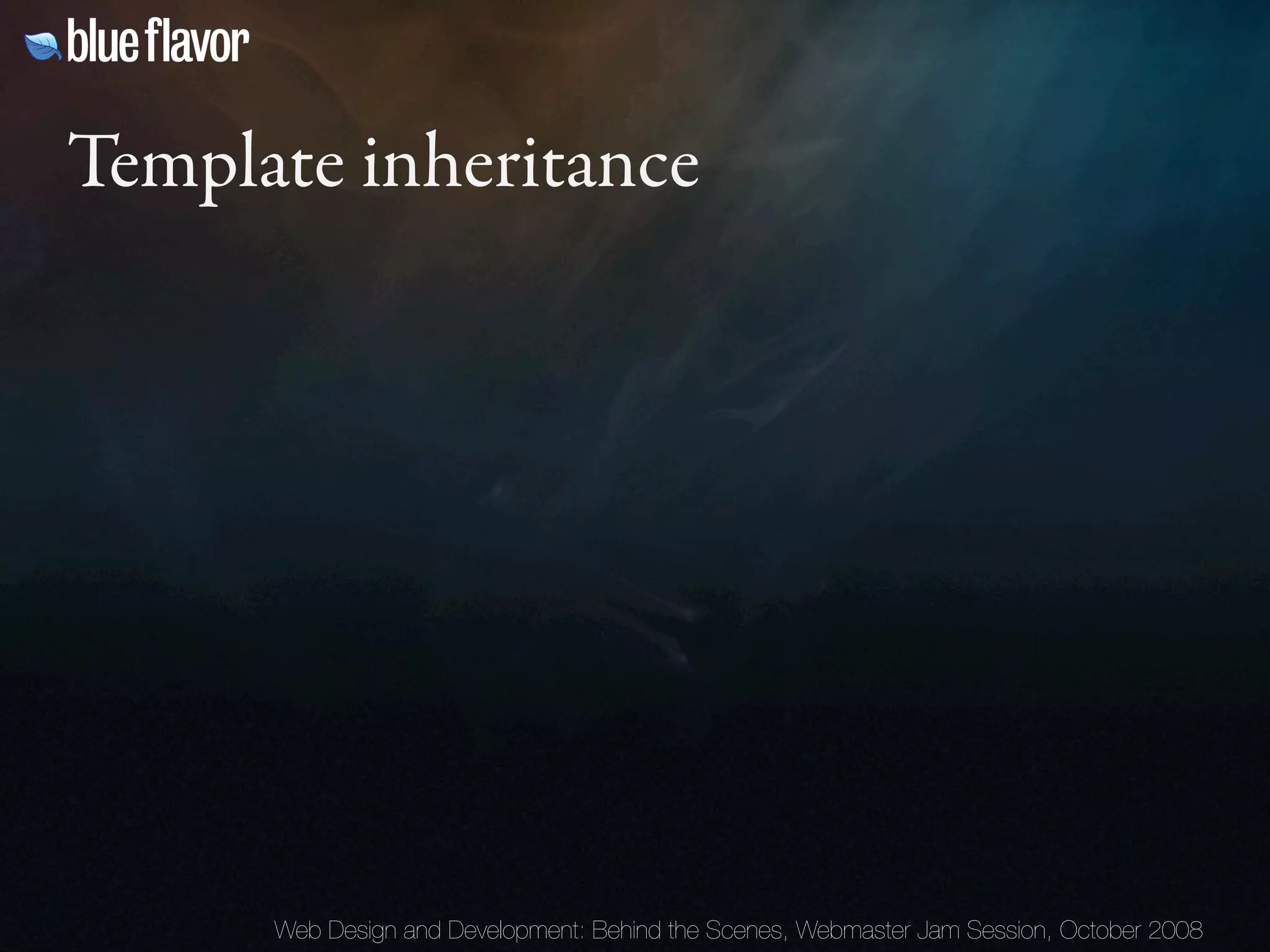 Webmaster Jam Session: Design and Development Behind the Scenes Day Two