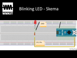 Blinking LED - Skema
 