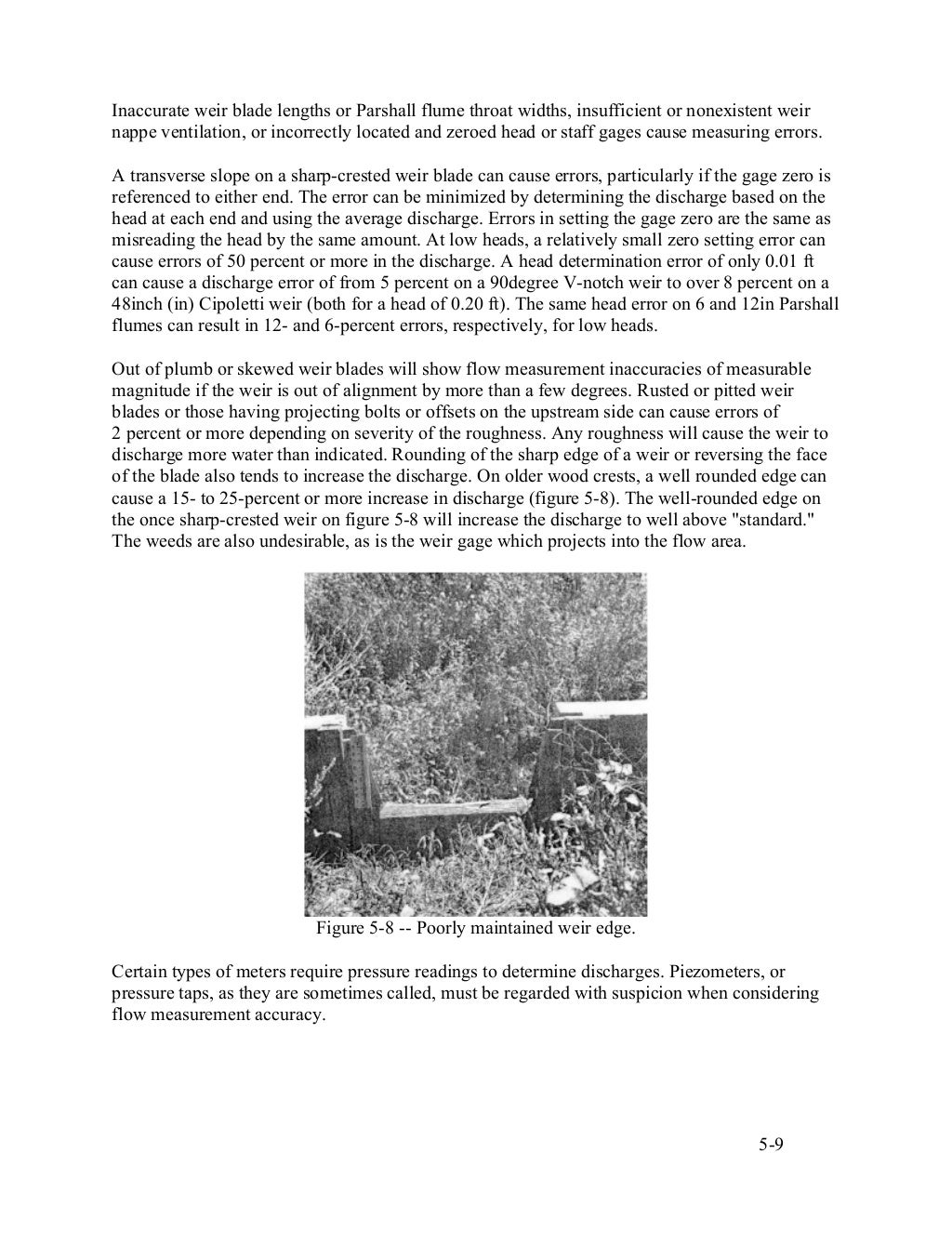 Water Measurement Manual 2001