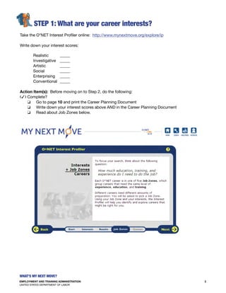 What's My Next Move - CareerOneStop | PDF