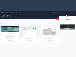 Wireframes, prototypes and mockups - comparison of tools. | PDF