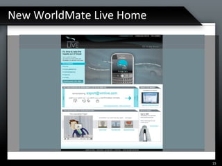 New WorldMate Live Home 