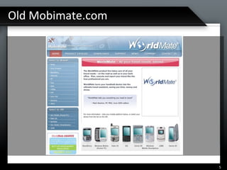 Old Mobimate.com 