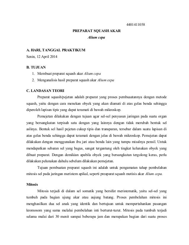  Preparat Whole Mount Protozoa Preparat Rentang Mesenterium 