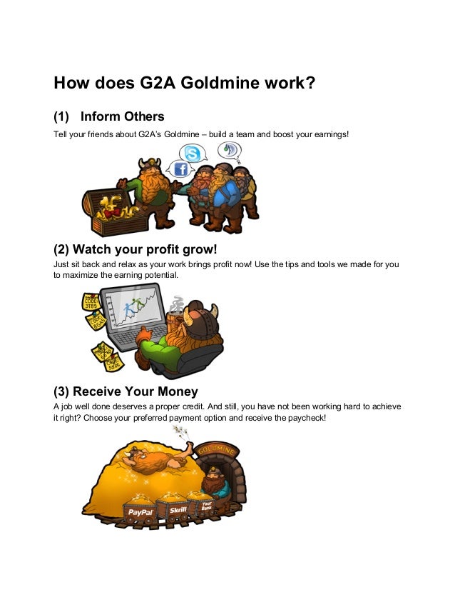 g2a goldmine brought to you by trement com