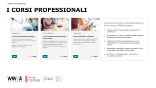 CORSO FACEBOOK ADS
I CORSI PROFESSIONALI
 