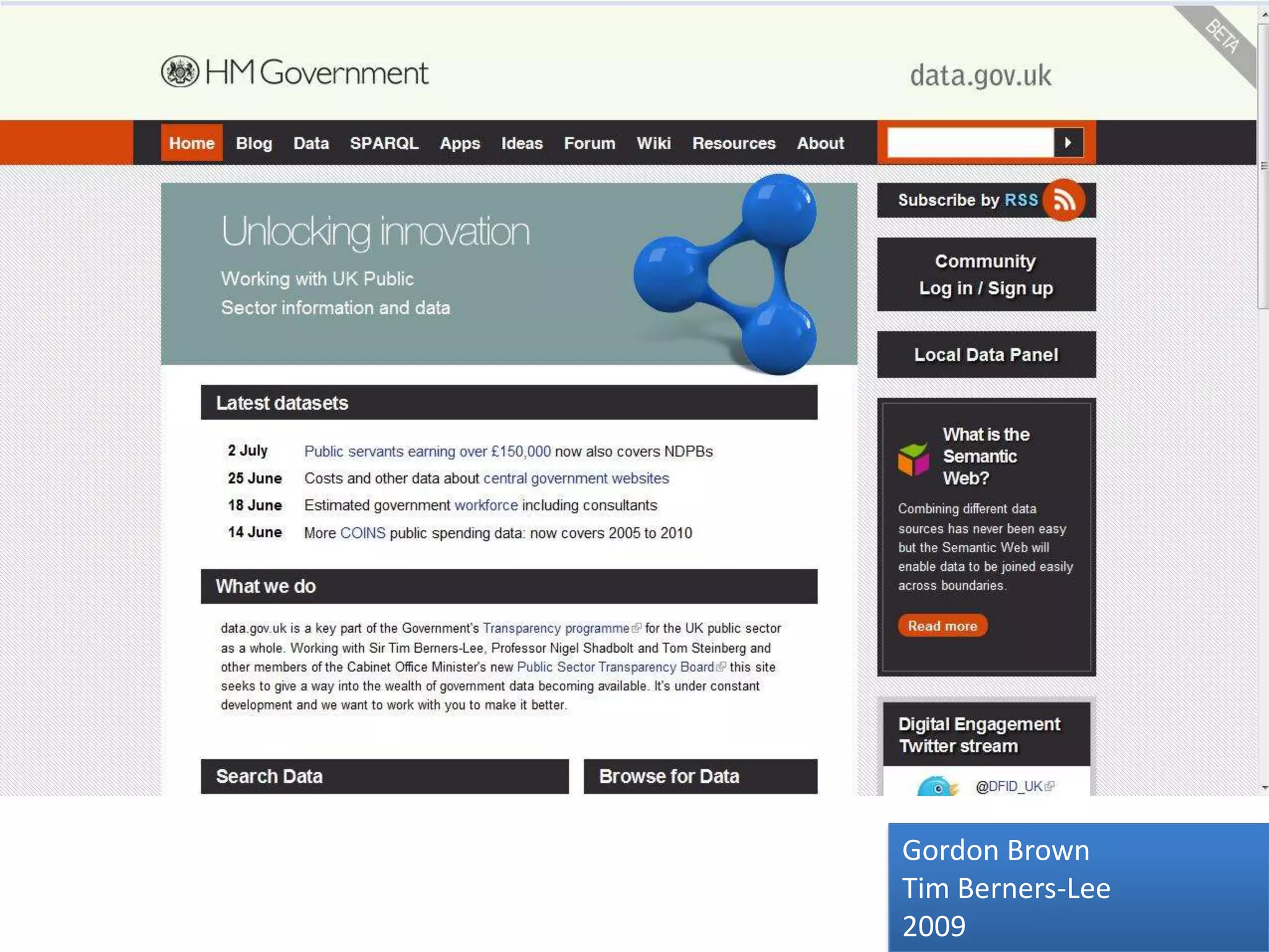 Gordon BrownTim Berners-Lee2009