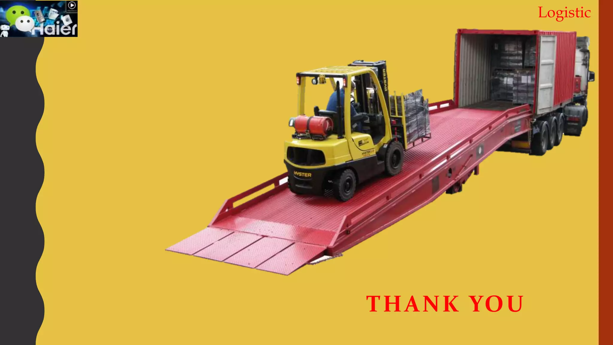 Logistic
THANK YOU
 