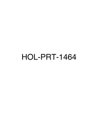 HOL-PRT-1464
 