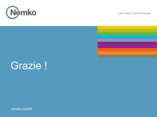 nemko.com/it
Grazie !
 