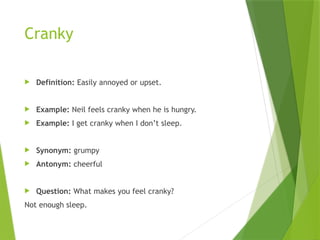 Wnders-Vocabulary- (the ant and the grass hopper).pptx