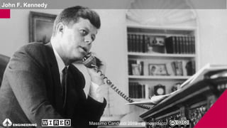 John F. Kennedy
Massimo Canducci 2019 - @mcanducci
 